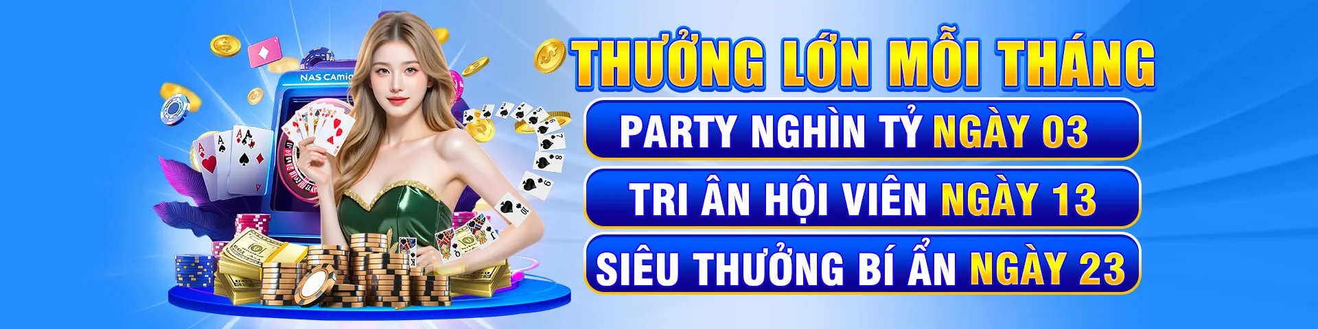 Sòng bạc trực tuyến cbvip đăng ký với nhiều trò chơi hấp dẫn